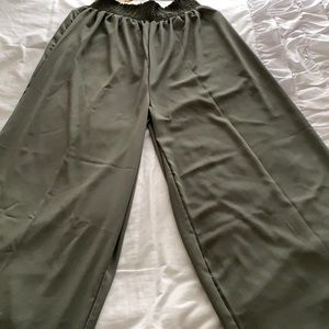 Boohoo wide leg trouser